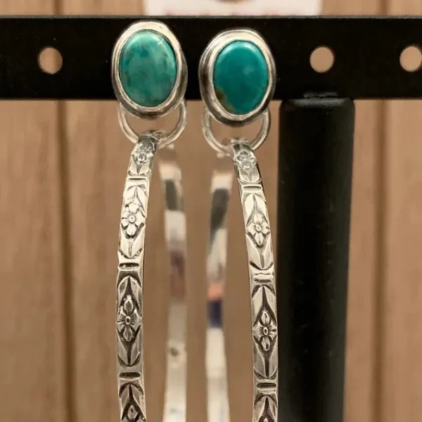 Retro Boho chique oorbellen