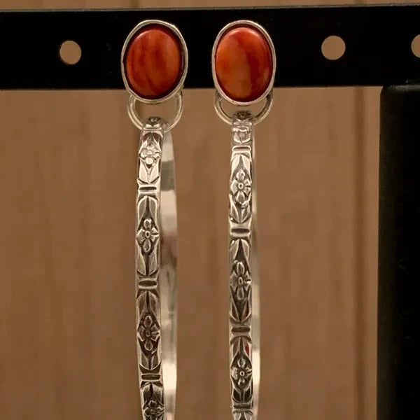 Retro Boho chique oorbellen
