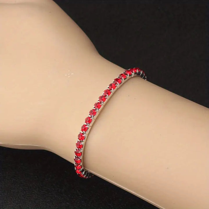 Elegante witgouden armband met verfijnd design