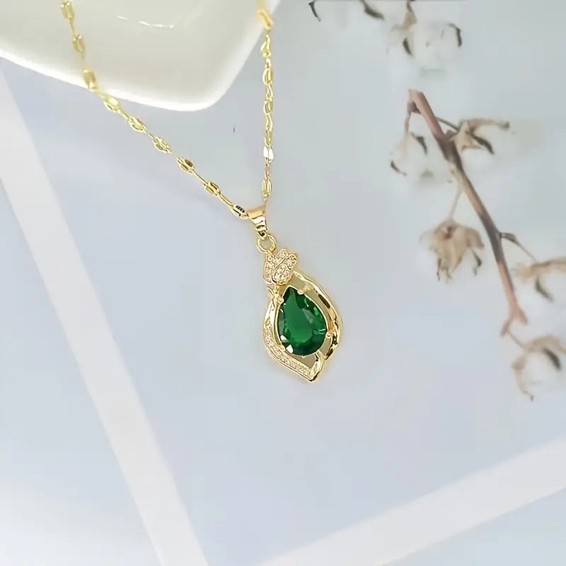 Elegante gouden ketting met verfijnde details