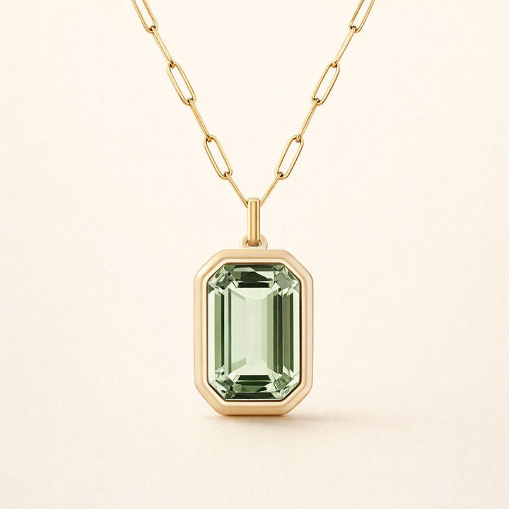 Zachte gouden ketting met elegant hartje