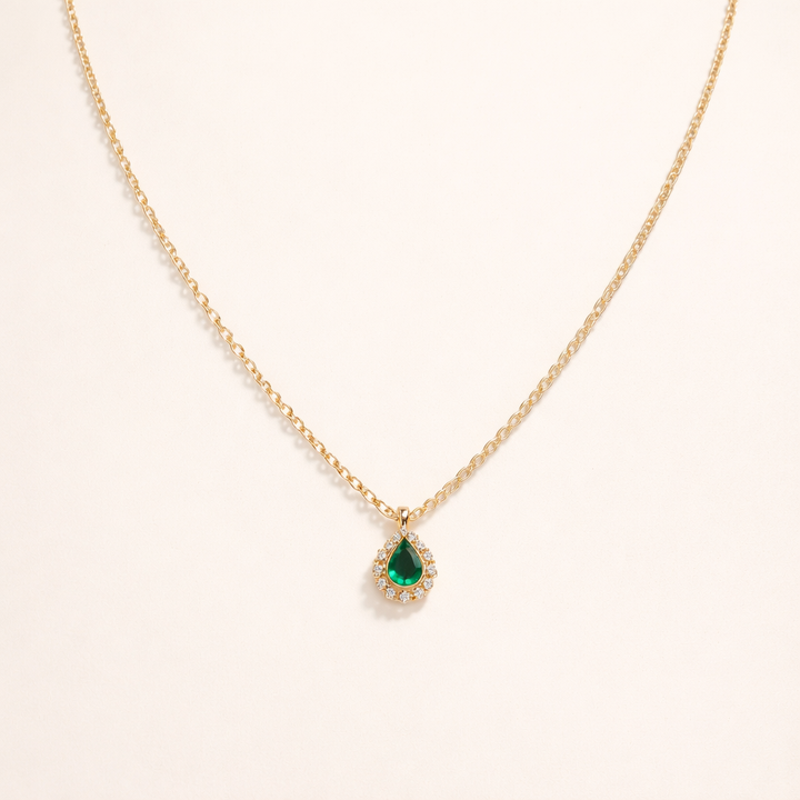 Elegante gouden ketting met verfijnde details