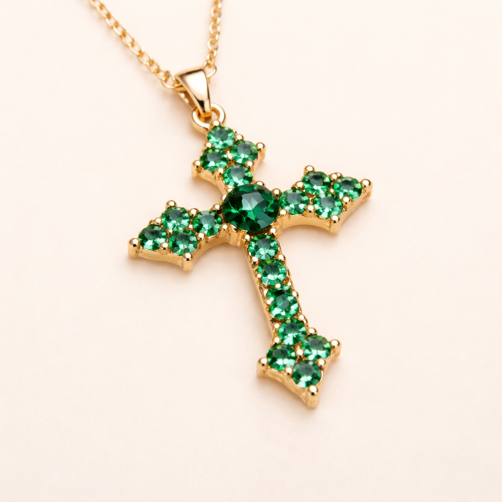Veridienne Hartvormige ketting van goud