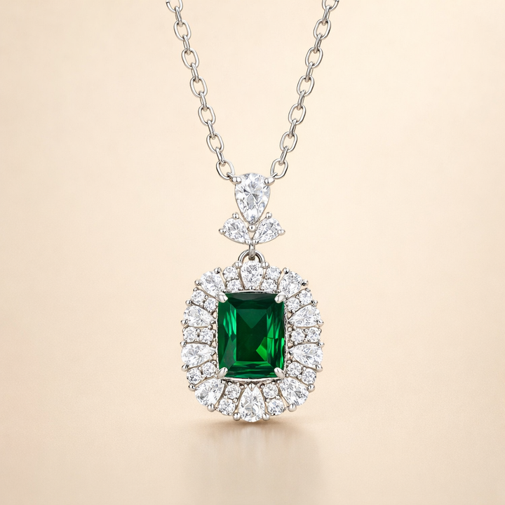 Elegante witgouden ketting met verfijnd hartje