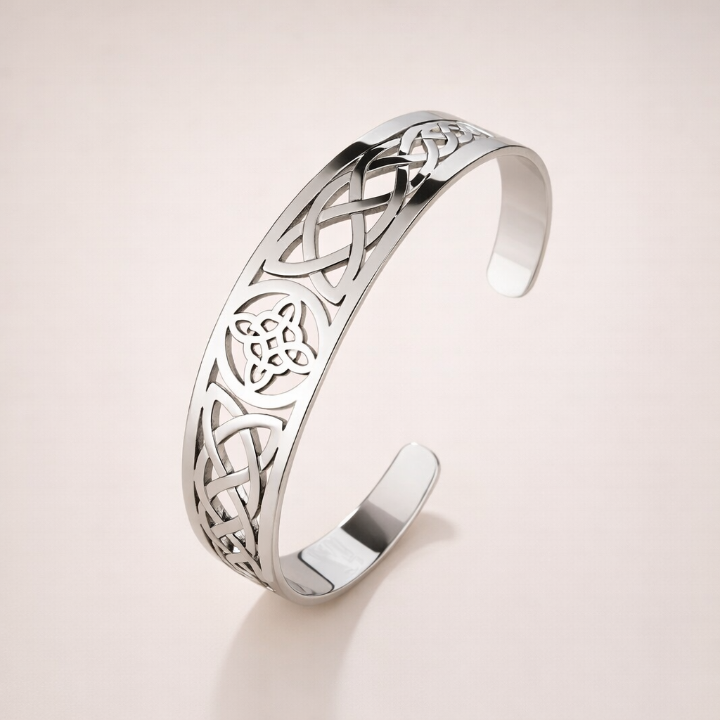 Elegante holle armband van zilver met verfijnde afwerking