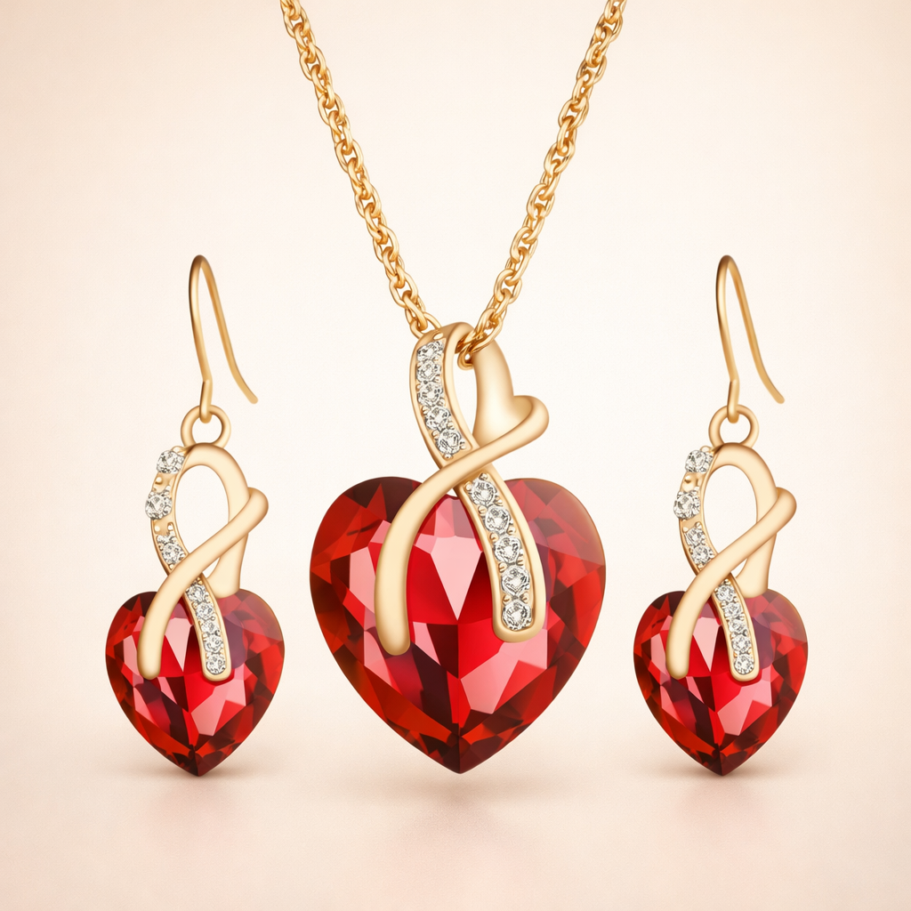 Elegante gouden ketting met subtiele zirkonia details