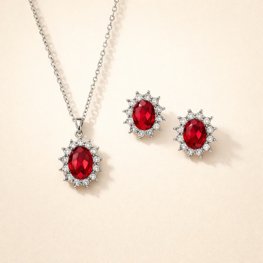 Elegante witgouden ketting met verfijnde details