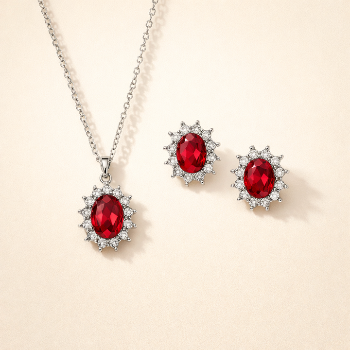 Elegante witgouden ketting met verfijnde details