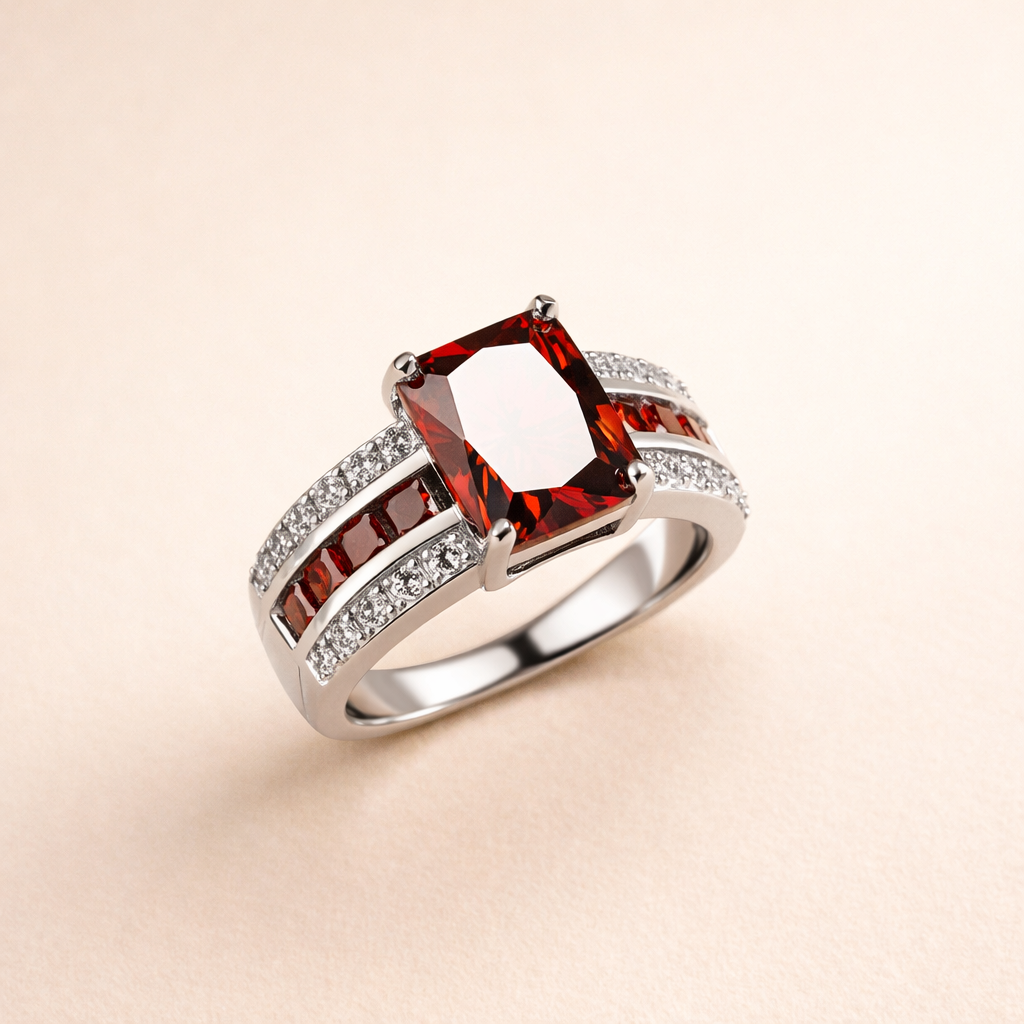 Elegante gouden ring met verfijnd ontwerp