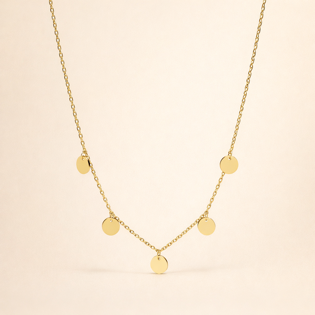 Elegante ketting van wit goud met een verfijnde uitstraling