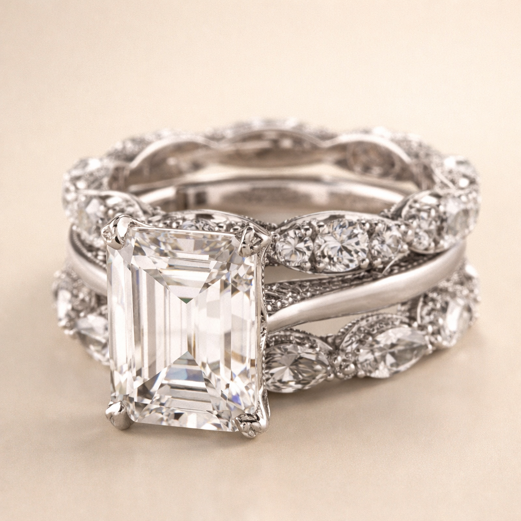 Elegante zilveren laagring met een verfijnde afwerking