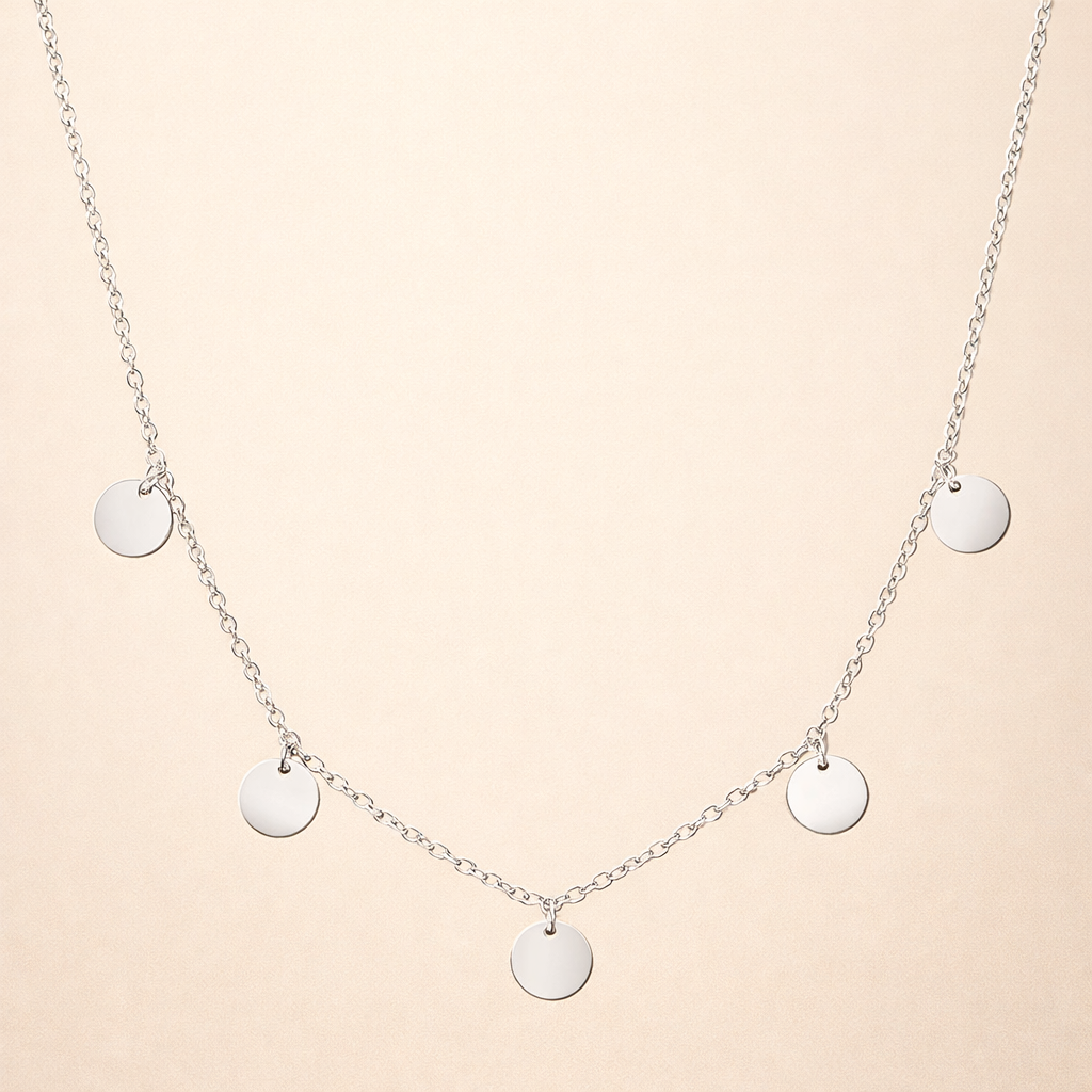 Elegante ketting van wit goud met een verfijnde uitstraling