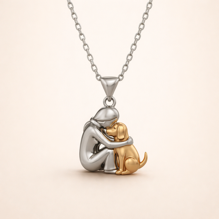 Hug Pendant Necklace