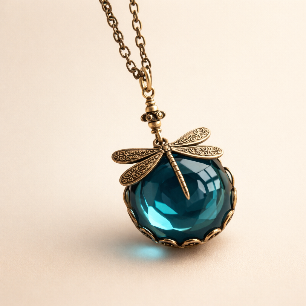 Vintage Libelle Ketting