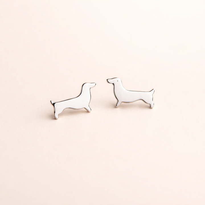 Dachshund Stud Oorbellen