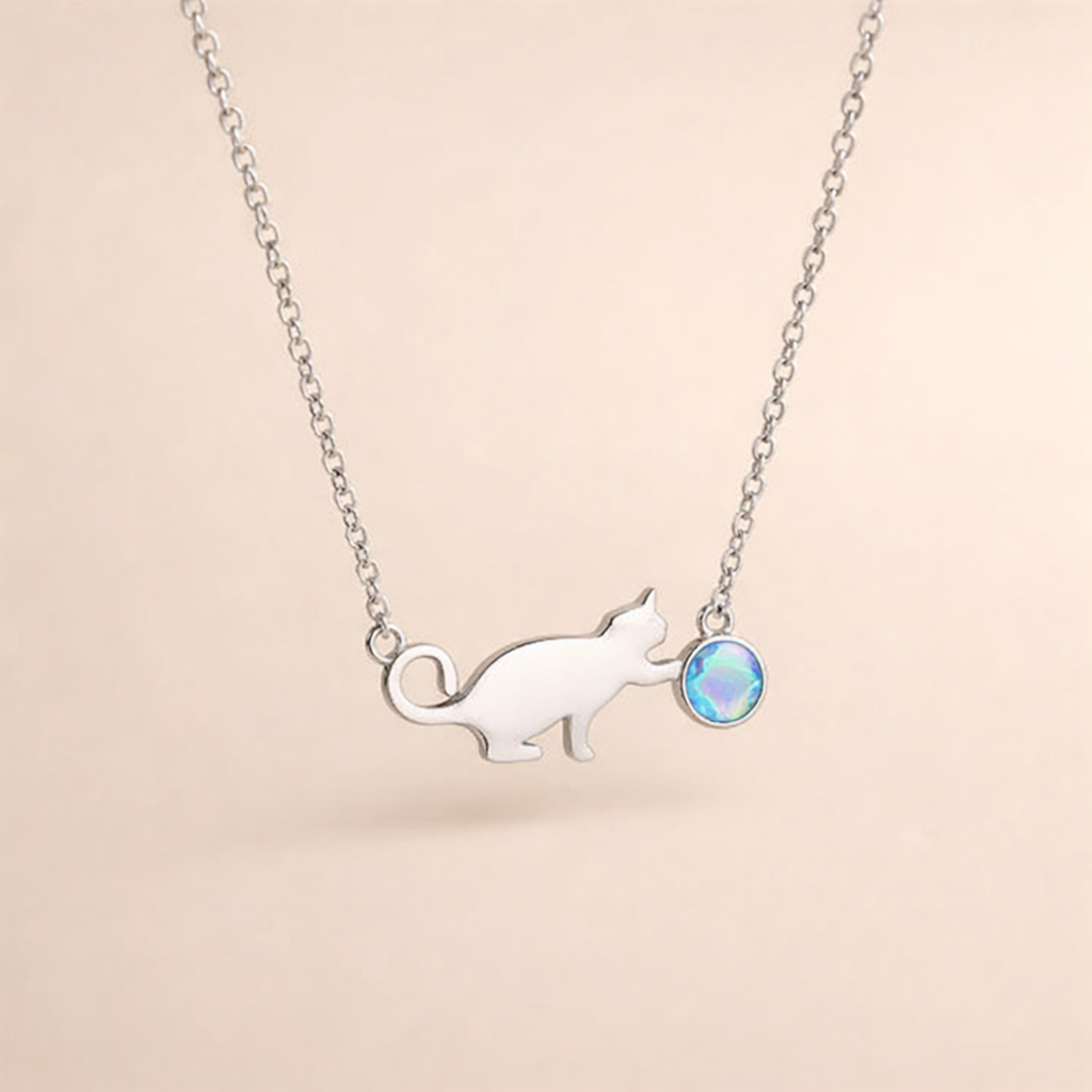 Vintage Kitty Ketting