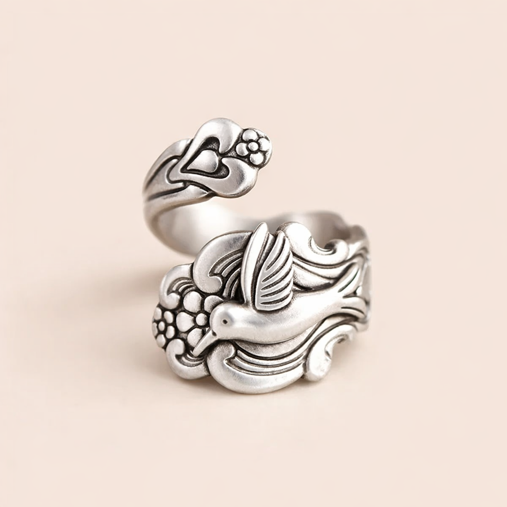 Hummingbird Bloemring