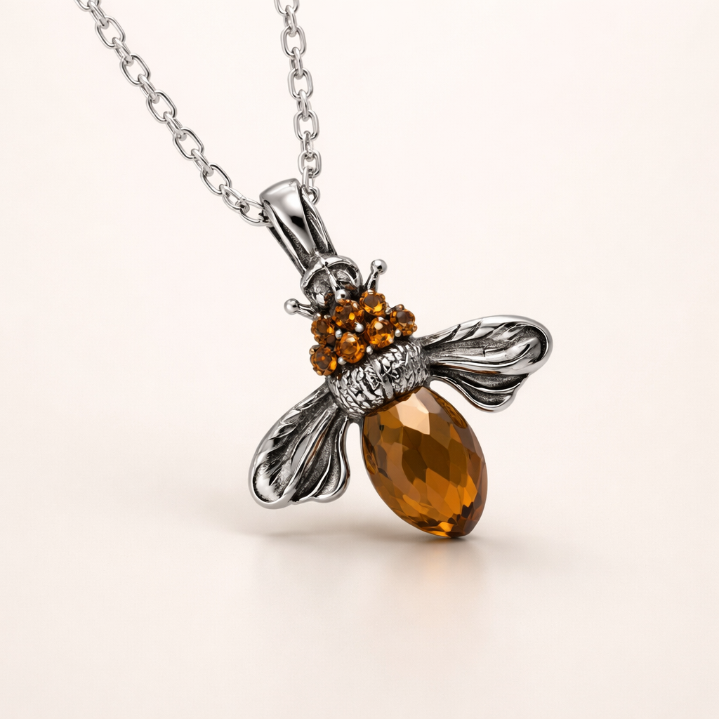 Gouden Bij Geest Ketting