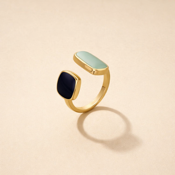 Aquamarijn Wrap Ring