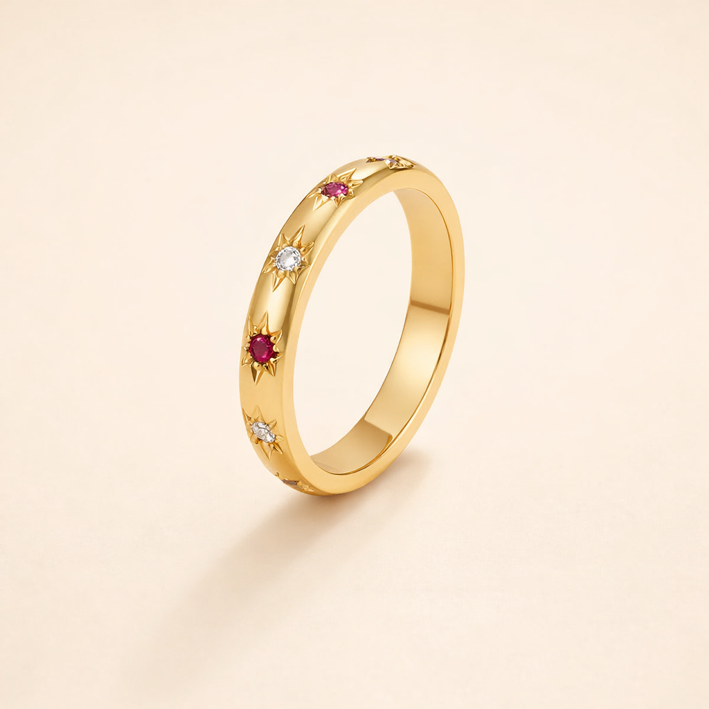 Tali Regenboog Kristallen Ring
