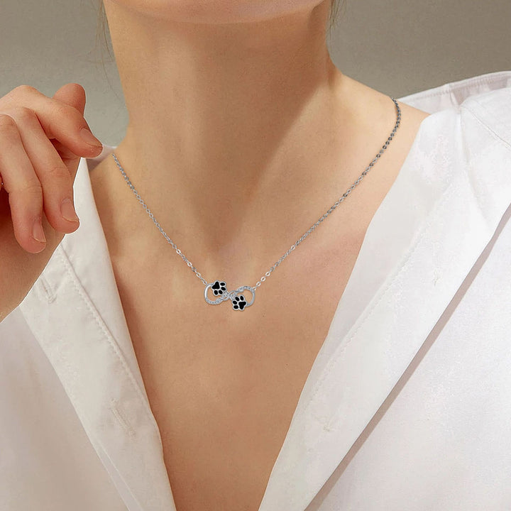 Infinity Symbool Hanger Ketting met Zirconia