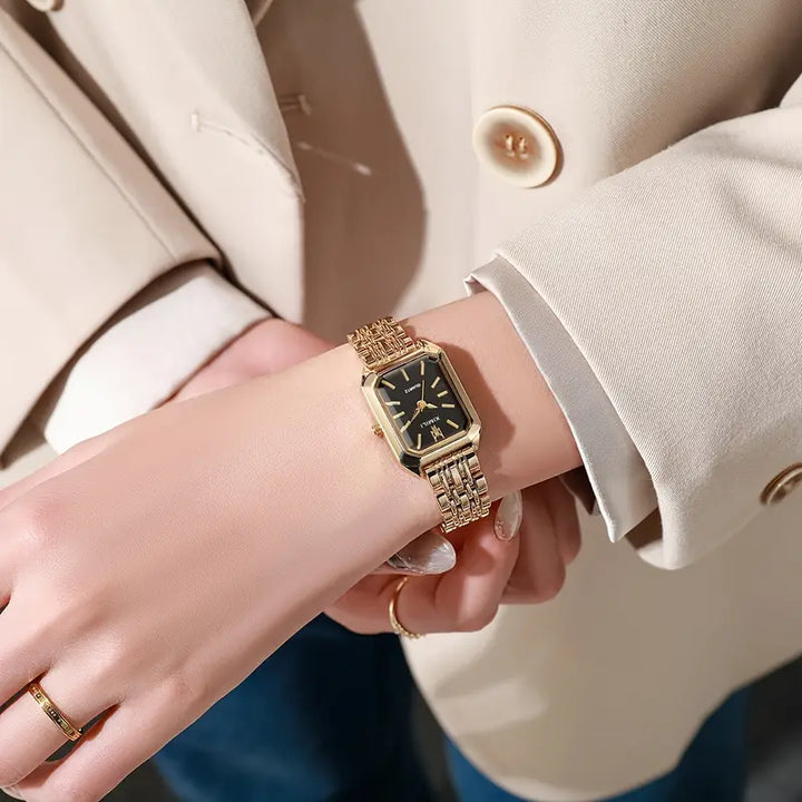 Elegante gouden horloge