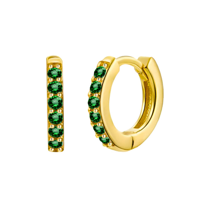Elegante gouden oorbellen met verfijnd ontwerp