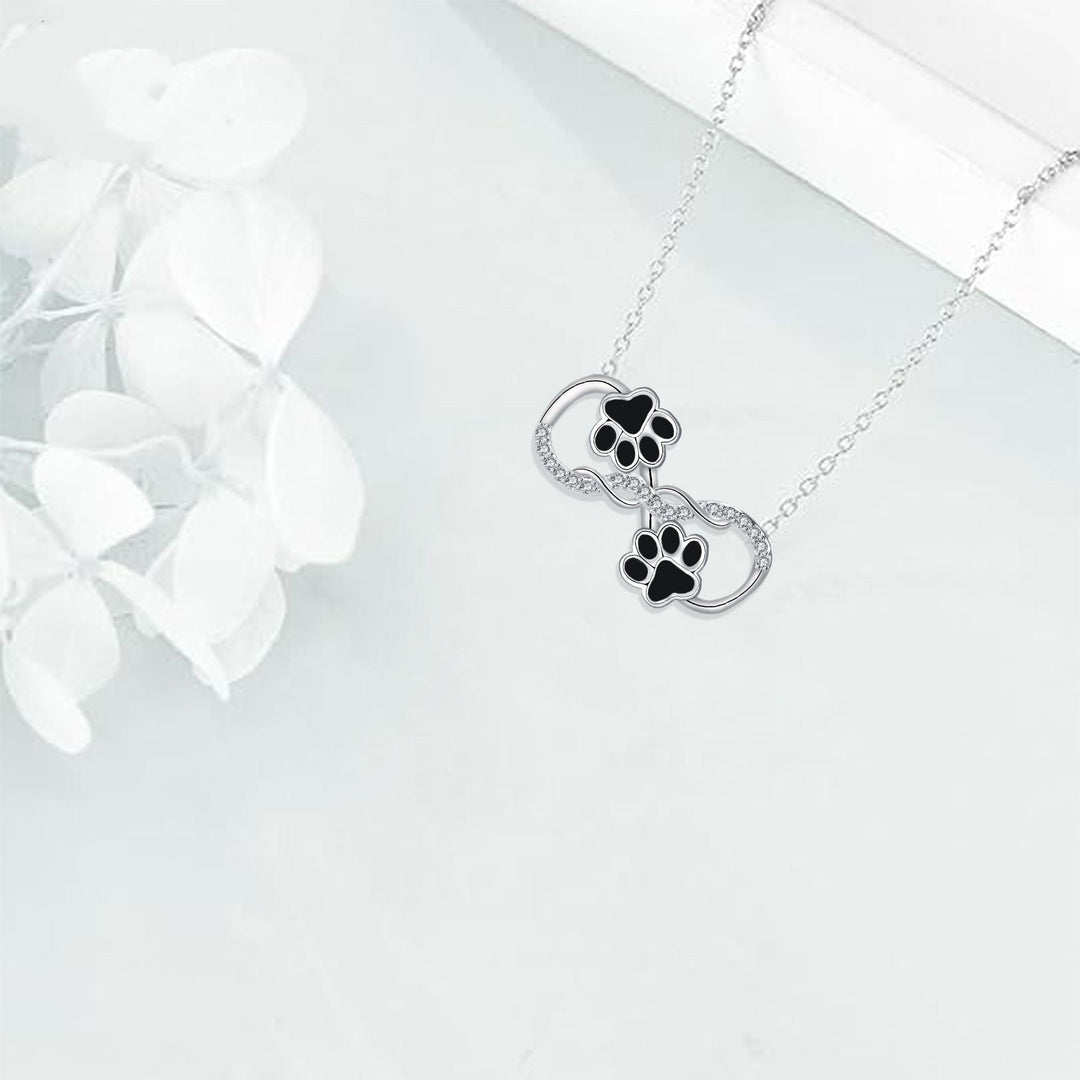 Infinity Symbool Hanger Ketting met Zirconia