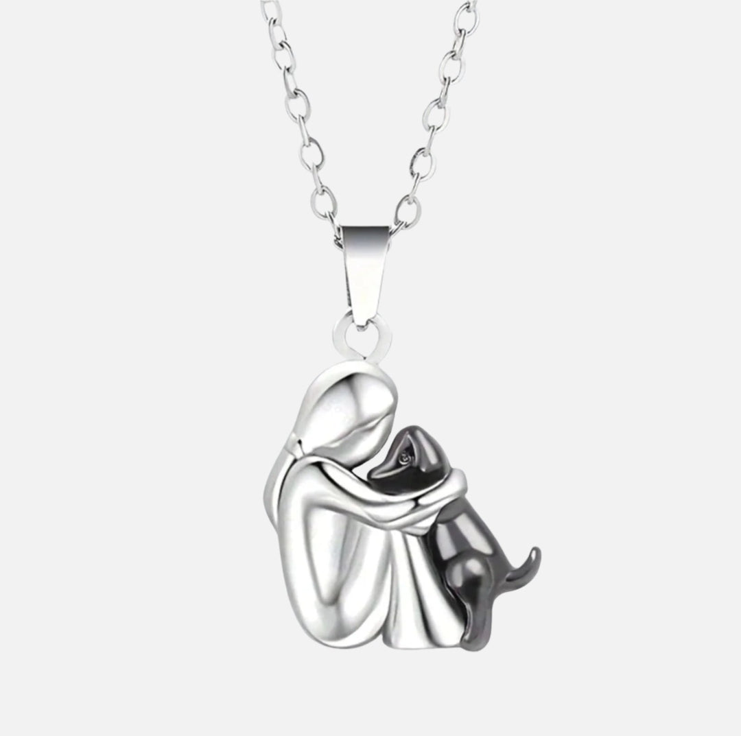Elegante gouden ketting met een subtiele parel