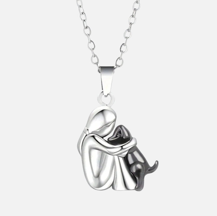 Elegante gouden ketting met een subtiele parel