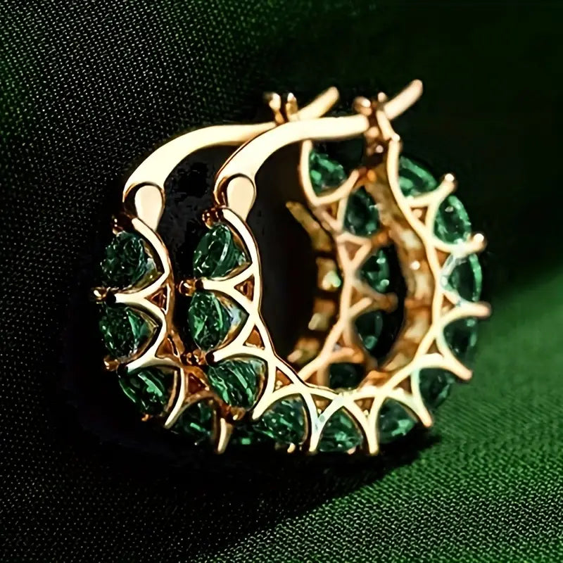 Elegante oorbellen van wit goud met verfijnd ontwerp