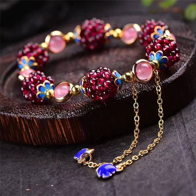 Zachte gouden armband met verfijnde details