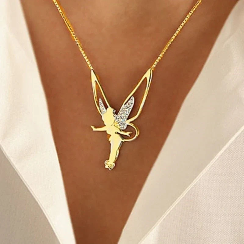 Dromerige gouden ketting met een delicate ster