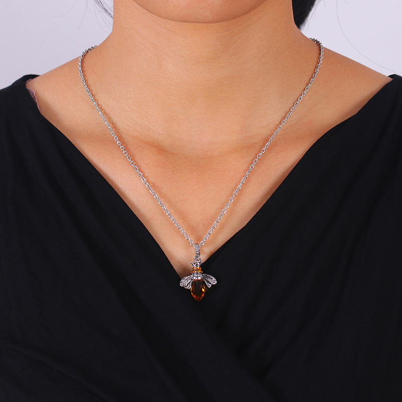 Gouden Bij Geest Ketting