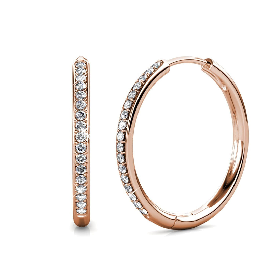 Gouden pave oorbellen