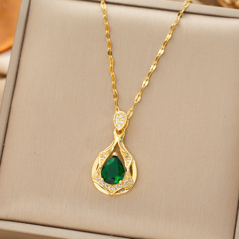 Elegante gouden ketting met verfijnde details