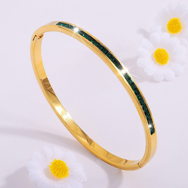 Zachte gouden armband met verfijnde details