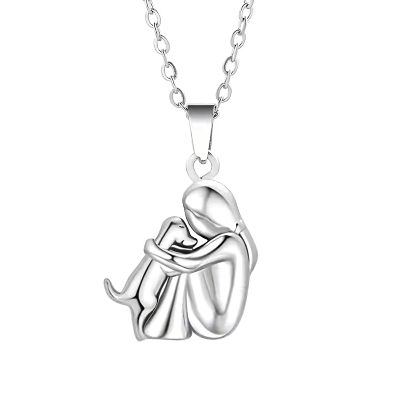Elegante gouden ketting met een subtiele parel