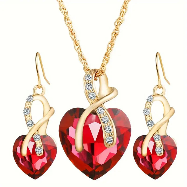 Elegante gouden ketting met subtiele zirkonia details