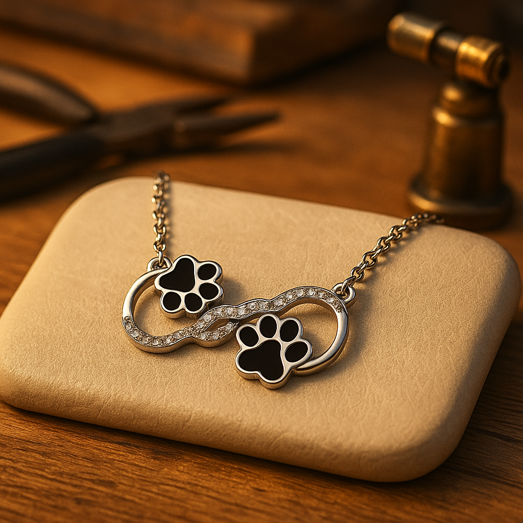 Infinity Symbool Hanger Ketting met Zirconia