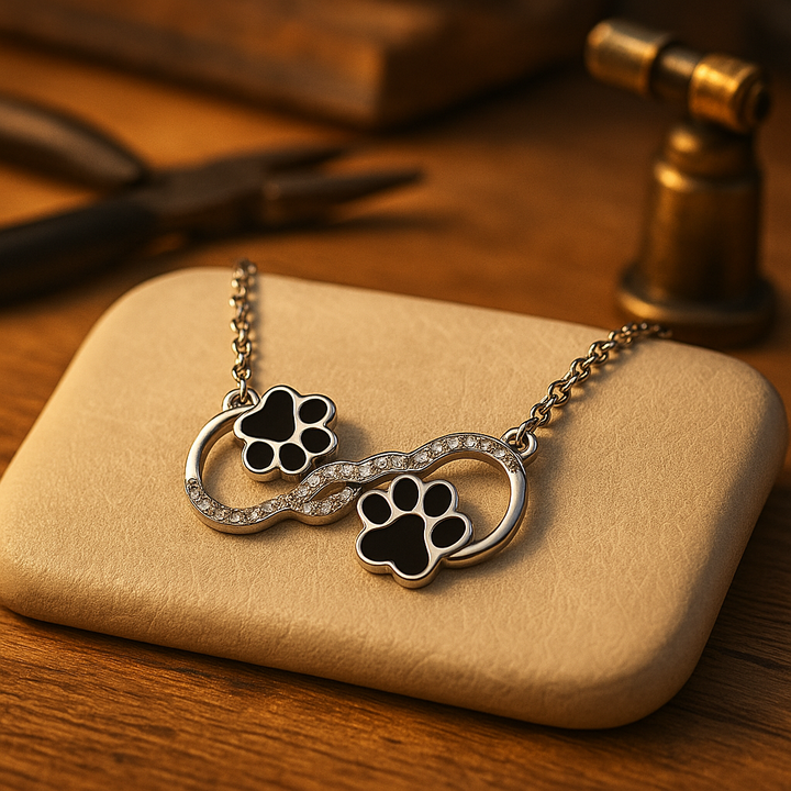 Infinity Symbool Hanger Ketting met Zirconia