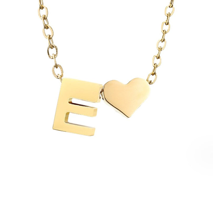 Eeuwige Liefde & Brief Gouden Ketting