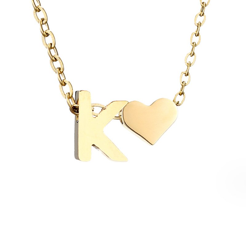 Eeuwige Liefde & Brief Gouden Ketting