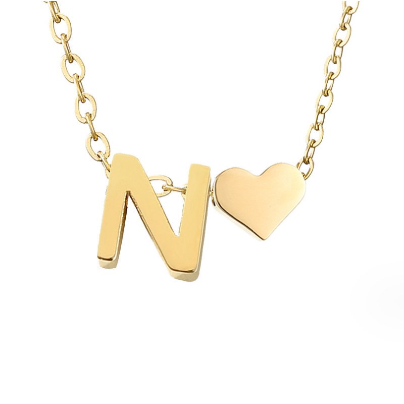 Eeuwige Liefde & Brief Gouden Ketting