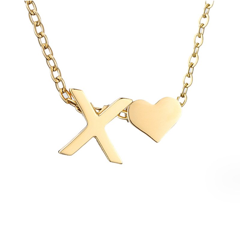 Eeuwige Liefde & Brief Gouden Ketting