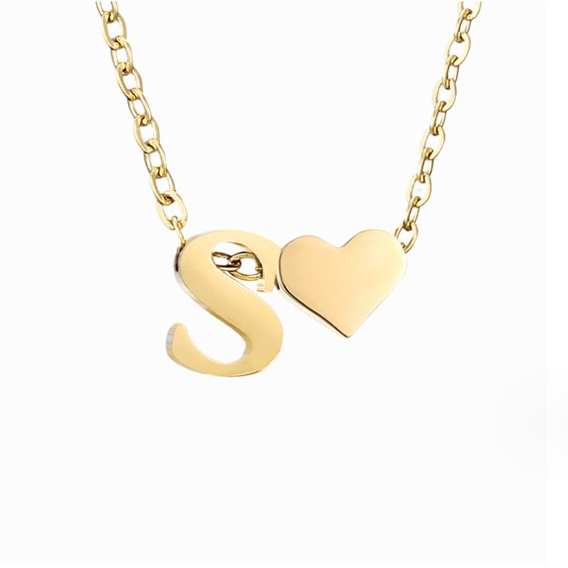 Eeuwige Liefde & Brief Gouden Ketting