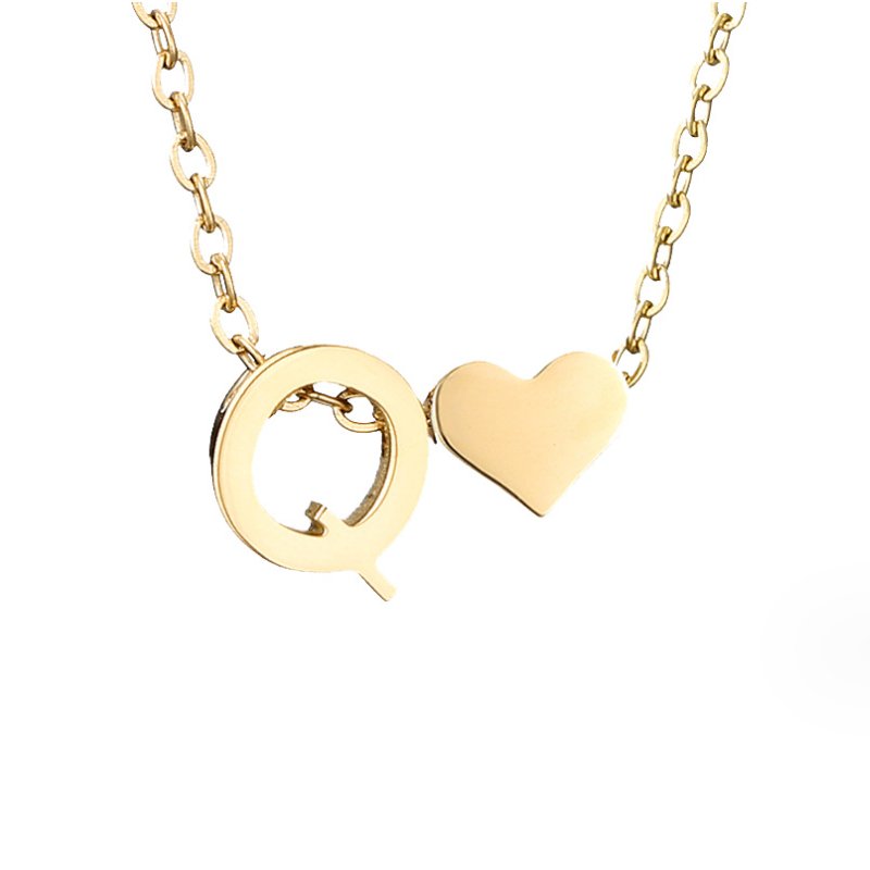 Eeuwige Liefde & Brief Gouden Ketting