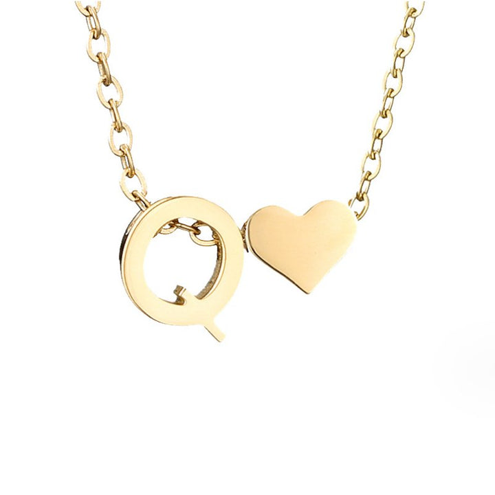 Eeuwige Liefde & Brief Gouden Ketting