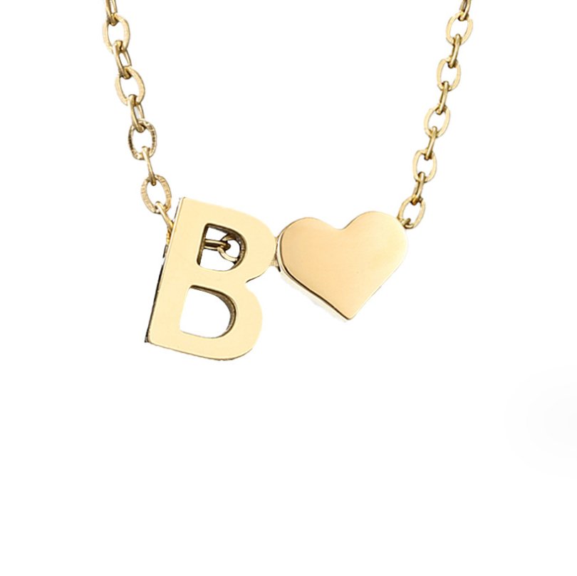 Eeuwige Liefde & Brief Gouden Ketting