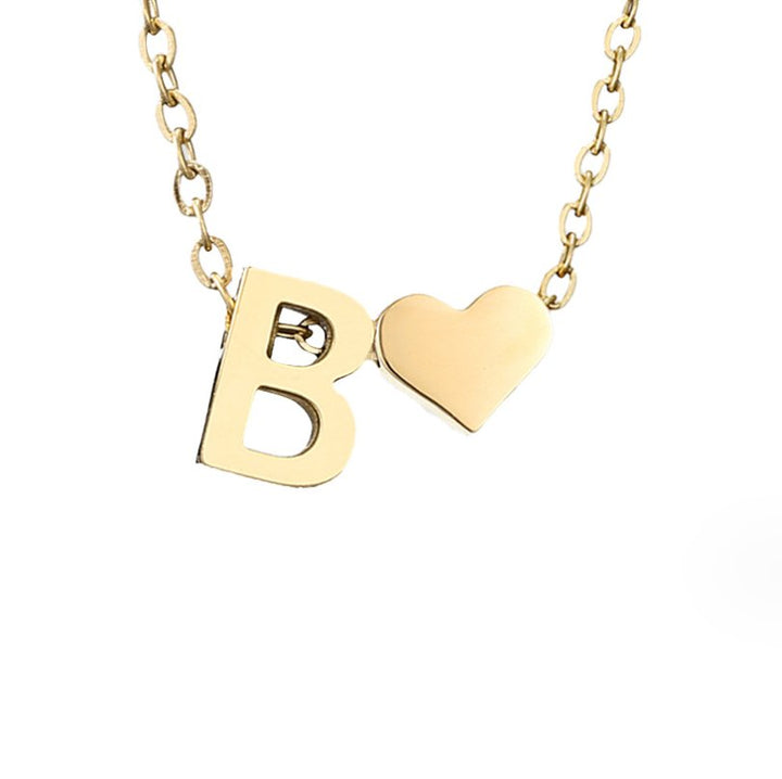 Eeuwige Liefde & Brief Gouden Ketting
